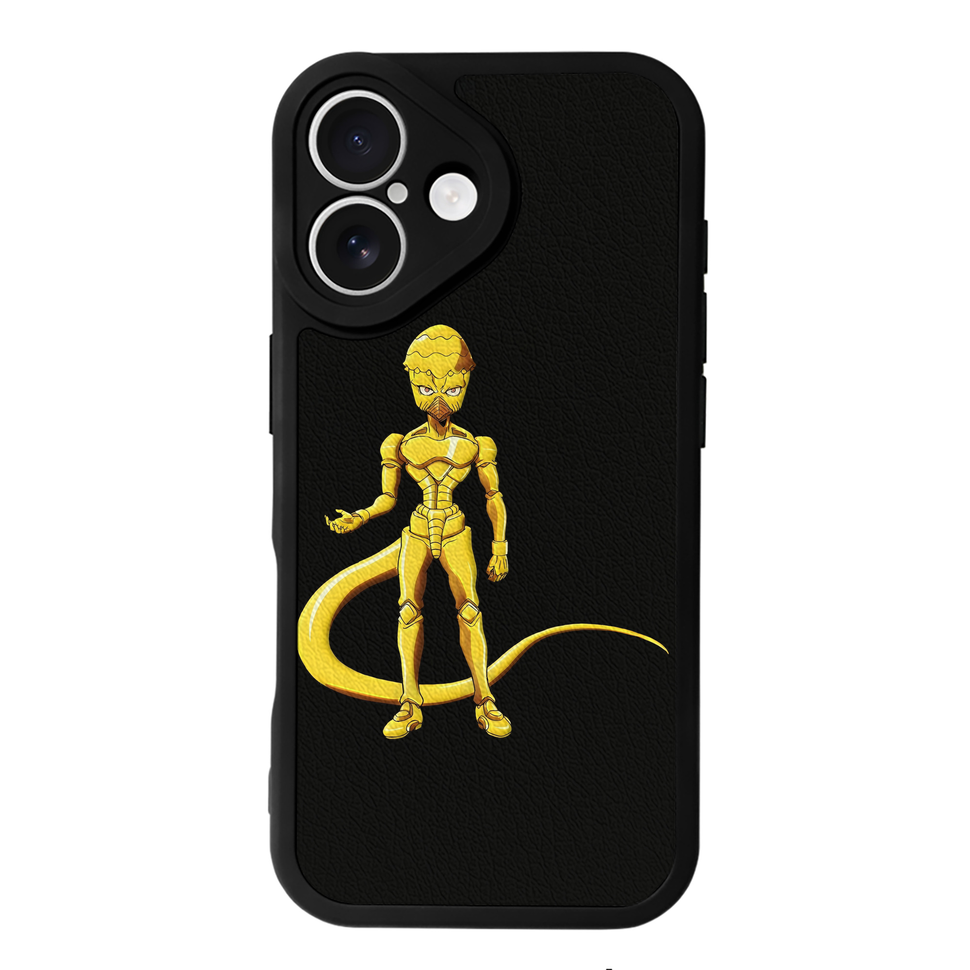 （画像用） ジョジョの奇妙な冒険 おといし あきら JoJo's Bizarre Adventure Akira Otoishi 【iPhone 16シリーズ対応】シリコンスマホケース（レザー調） 材質：シリコン